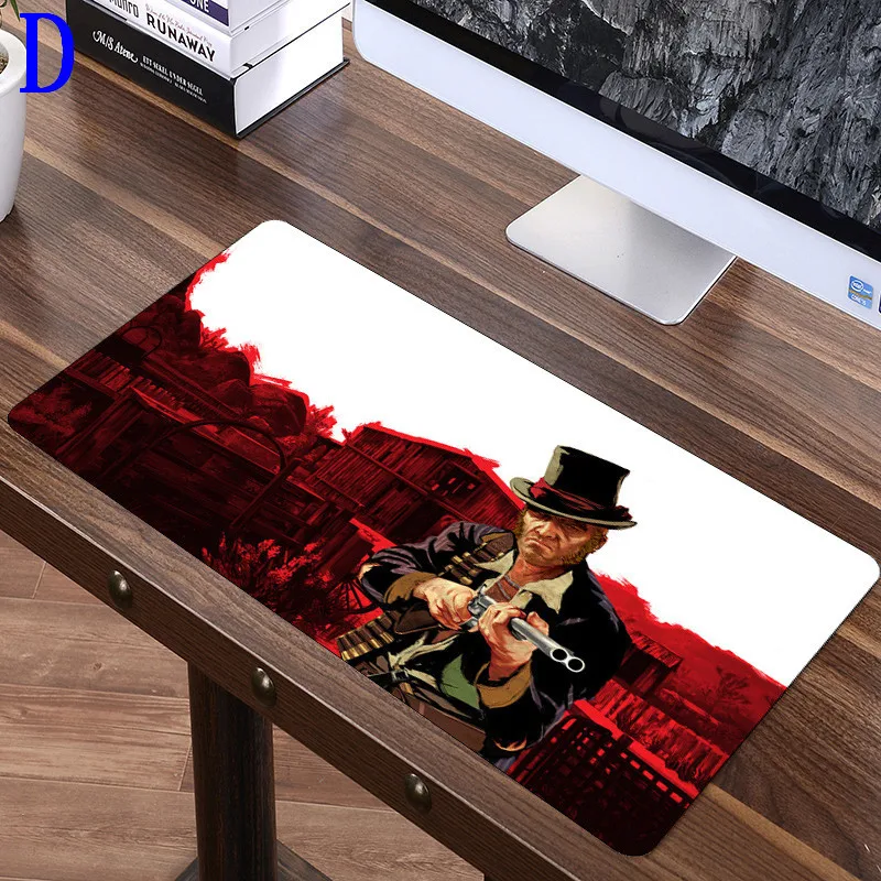 Большой коврик для мыши 60X30cm Red Dead Redemption 2 скоростной Игры Геймер игровой XL