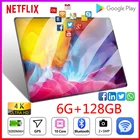 Планшет, 2021 дюйма, Android 10,1, 10 ядер, 6 ГБ ОЗУ, 9,0 Гб ПЗУ, 128x800 Ips, Wi-Fi, 4G, Fdd, Lte, фаблет, планшет, ПК, Gps 10