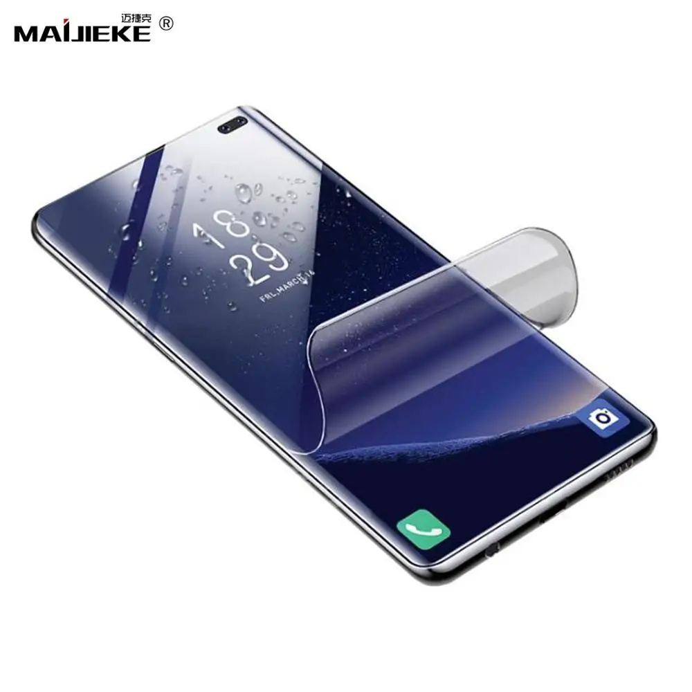 15D мягкая Гидрогелевая пленка для Samsung Galaxy M31 M21 A30s полноэкранная HD нано защитная 6 4