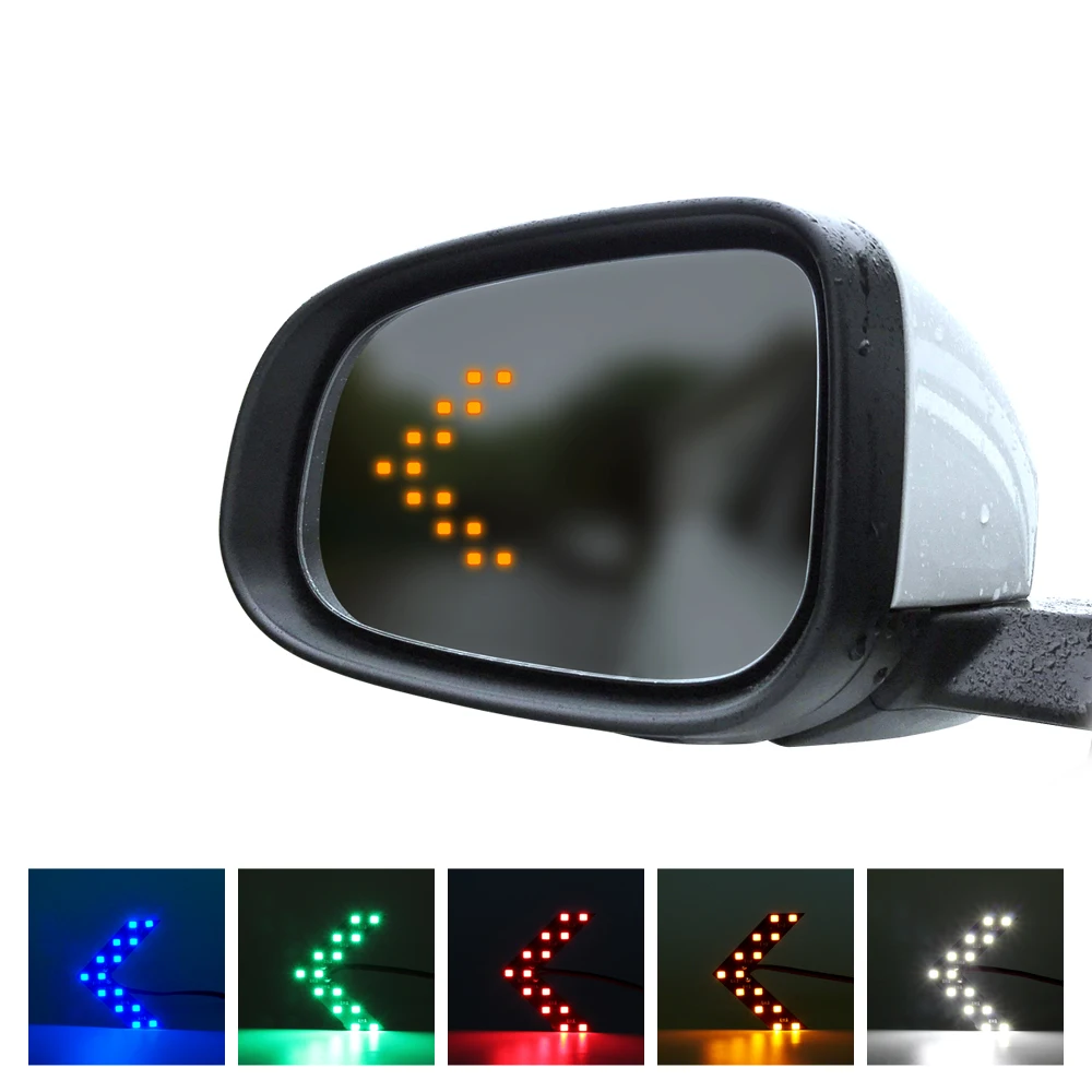 

2pcs Car LED Rear Mirror Light for Opel Vauxhall Astra Corsa Vectra Signum Tigra