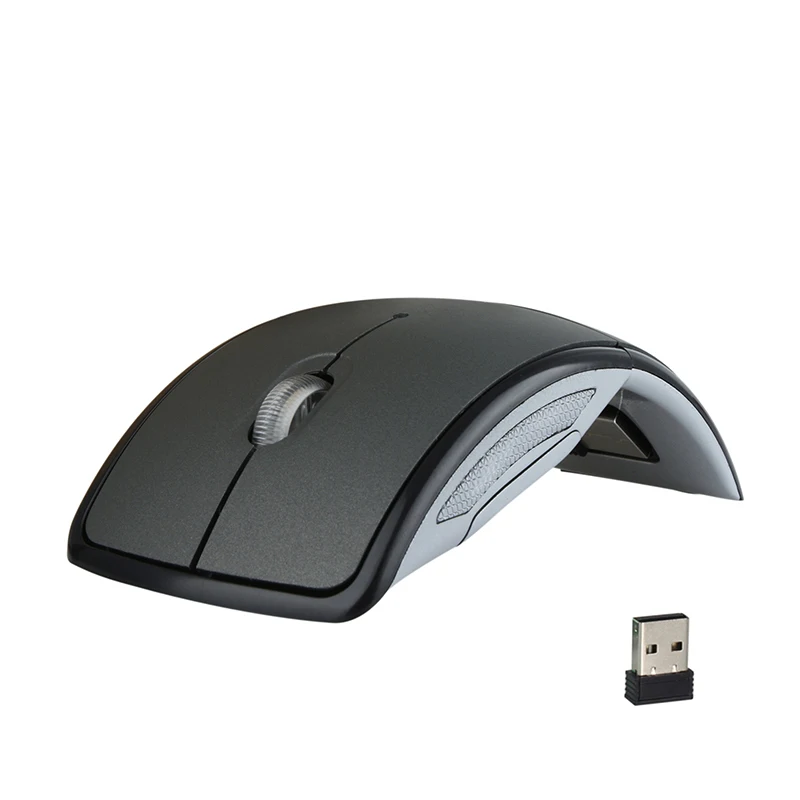 

Wireless Mouse Folding Mouse Optical Mouse 2.4GHz, USB Comfortable Desktop PC, Laptop, Home, Office For PC Laptop Home, Office