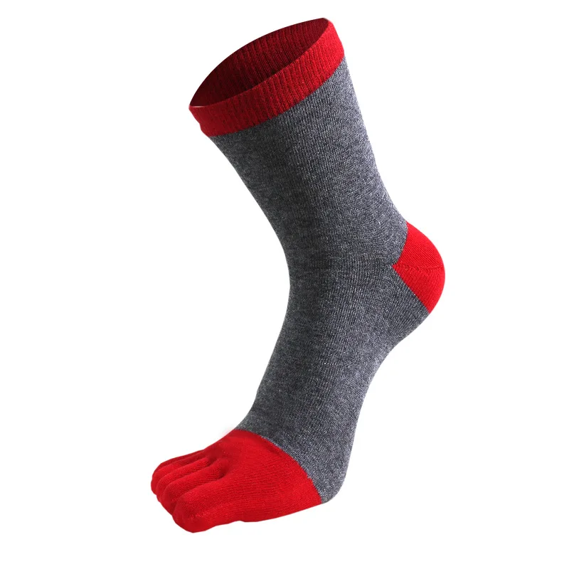 Новинка носки с пятью пальцами мужские забавные комбинированные хлопковые