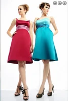 free shipping 2016 new fashion bridal gown plus size sweetheart satin dress red bridesmaid dresses cheap