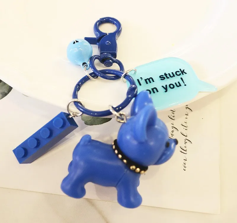 Брелок для ключей новейшей версии многоцветный мультяшный щенок я застрел на вас