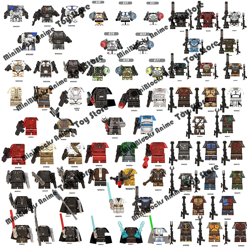 

Disney Single Sale Movie WM6091 WM6094 WM6095 WM6092 Buliding Block Bricks Mini Action Figures Kid Assembly Toy Birthday Gift
