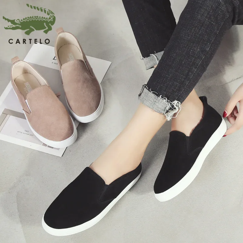 Женские повседневные туфли CARTELO универсальные на толстой подошве с открытым