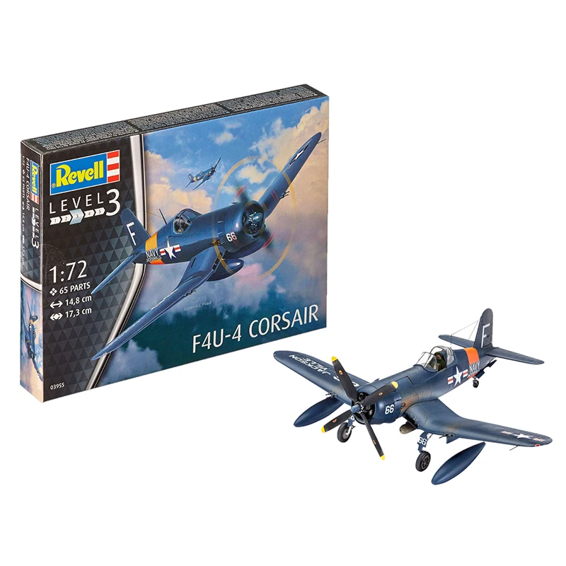 

REVELL собрать модель 1/72 U.S.S F4U-4 Viking fighter модель #03955