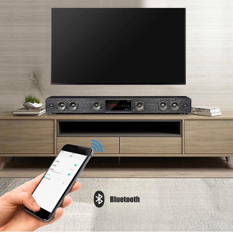 Саундбар для домашнего кинотеатра CAV TM1100 Bluetooth с сабвуфером акустической системы