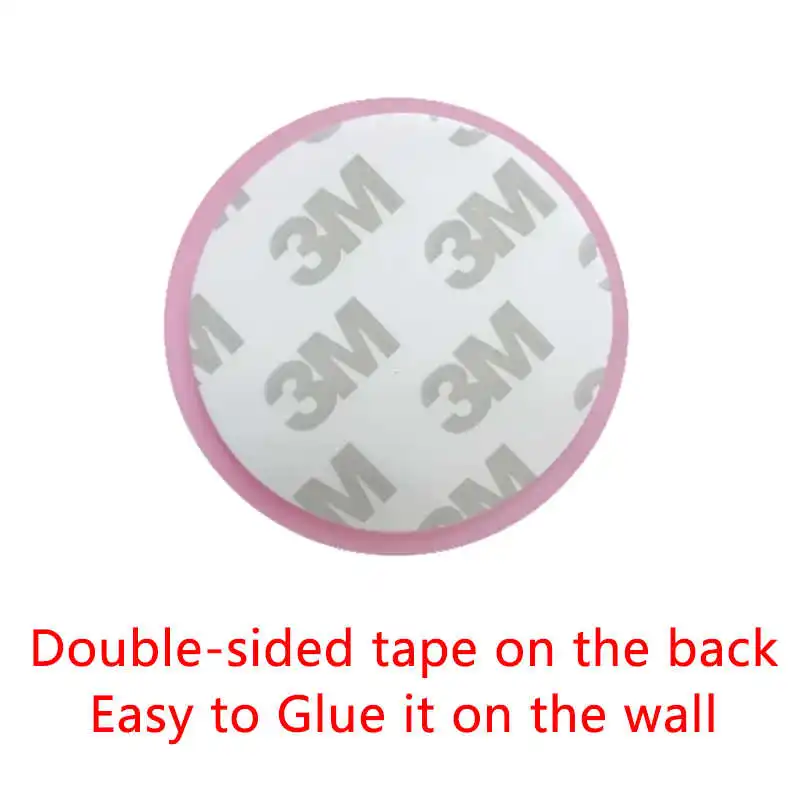 

Soft Thickening Mute To Protect The Wall Self Adhesive Stickers Door Stopper Golf Style Rubber Pad Door Fender Household Product