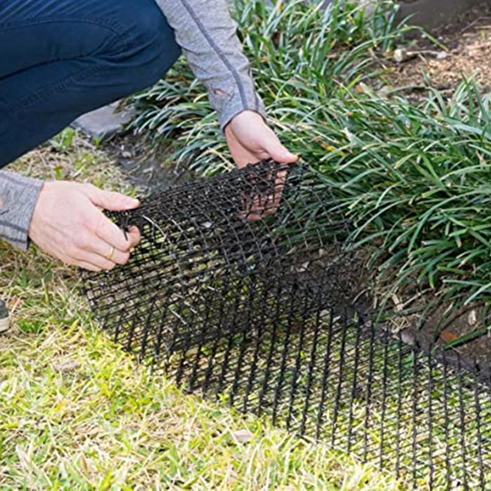 

2M Garden Cat Scat Mats Cats Net Anti-Cat Dogs Repellent Mat Prickle Strips Keep Cats Away Safe Plastic Spike Thorn Pets Supply