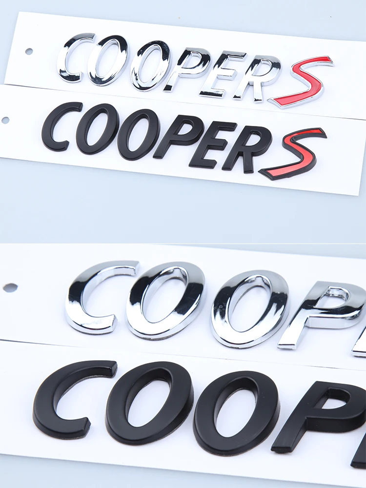 Наклейка на багажник с автонастройкой для BMW MINI Cooper S R58 R59 R60 R61 F54 F55 F60 R55 R56 F56 R57