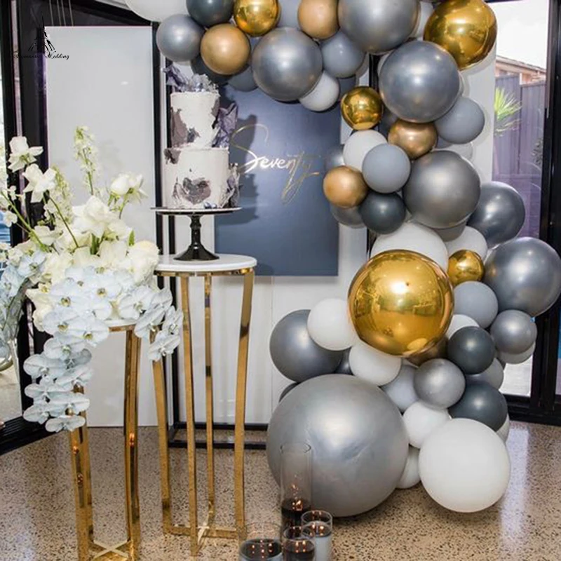 3 шт./компл. Романтические свадебные центральные части металлический стол из МДФ