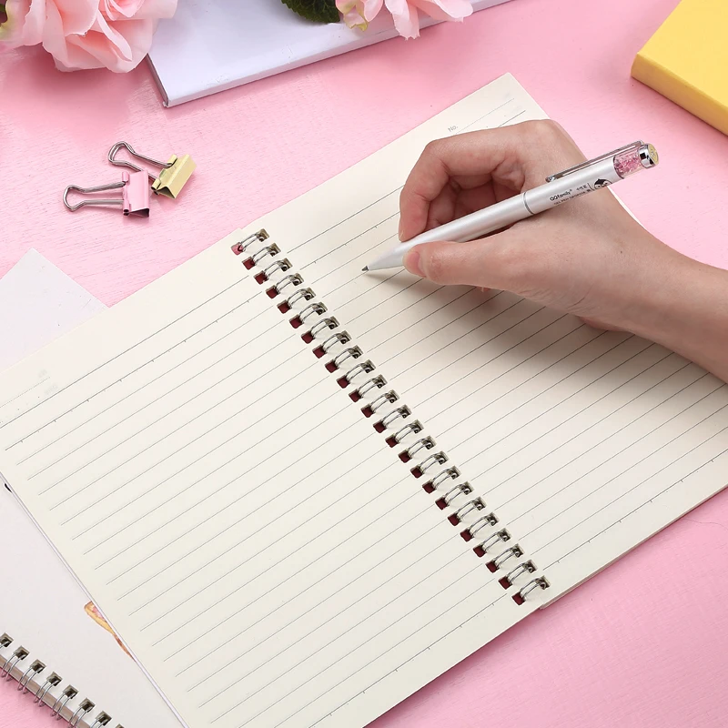 

Comix Notebook B5 Detachable Spiral Book Diary Planner Journal Notebook 50pages Office School Student Radom Cat Pattern CXB550-1