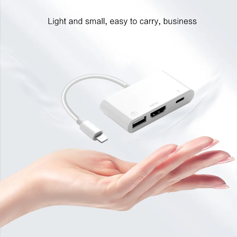 Переходник 2 в 1 Lightning/3 5 мм для iPhone iPad ios13 | Мобильные телефоны и аксессуары