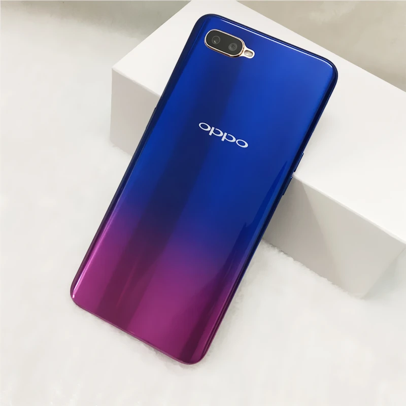 Стоковый Oppo K1 LTE 4G мобильный телефон Snapdragon660 Android 6," ips экран отпечатков пальцев 2340X1080 Octa Core 6G ram 64G rom 25.0MP