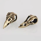 Бусы на веревочке для изготовления ювелирных изделий, бусины-разделители для рукоделия, аксессуары для браслетов, медные, в стиле ретро, с большими отверстиями, оптовая продажа