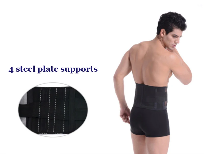 Мужской/женский/мужской пояс для спины поддержки позвоночника дышащие