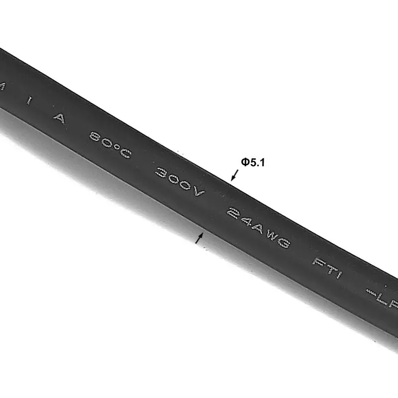 5-контактный водонепроницаемый кабель питания с разъемом 0 2 мм для светодиодных