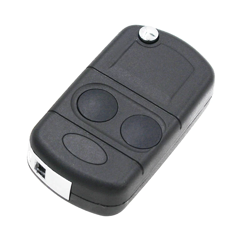 2 кнопки модифицированный складной дистанционный ключ для Land Rover Defender Discovery freelander Rover 100 200 25 400 45 MG TF ZR ZS