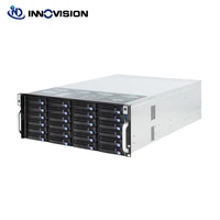 super huge storage 24 bays 4u hotswap rack nvr nas server chassis s46524 for chia mining