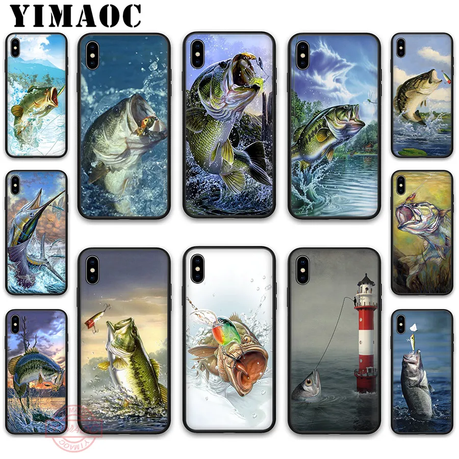 Мягкий чехол YIMAOC для Apple iPhone 5 5S SE 6 6S 7 8 Plus X XS XR 11 Pro Max | Мобильные телефоны и