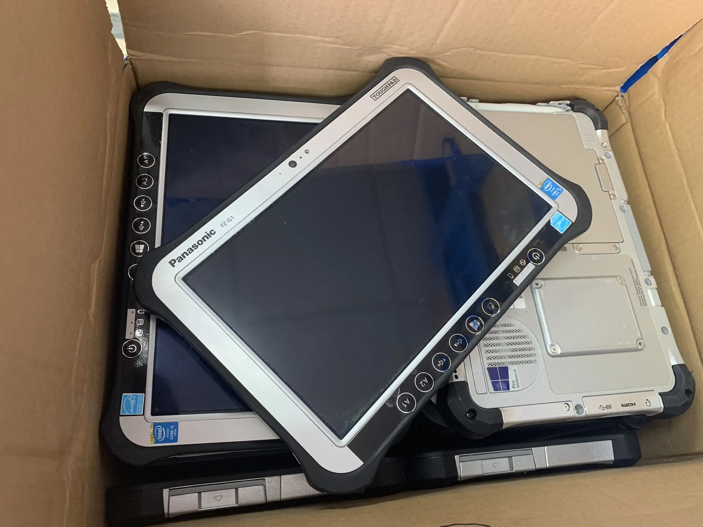 2021 90% new Panasonic FZ-G1 i5 4310u 4G Ram 10.1&quot IPS touch Screen with 256G/512G SSD and stylus FZ G1 outdoor rugged tablet |