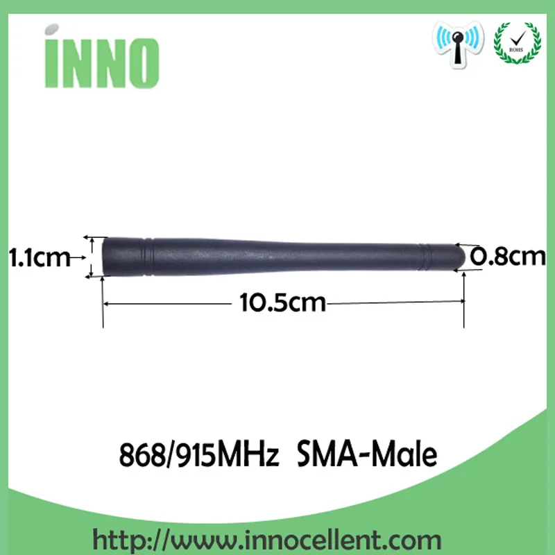 EOTH 5pcs 868mhz antenna 3dbi sma male 915mhz lora antene pbx iot module lorawan signal receiver antena high gain
