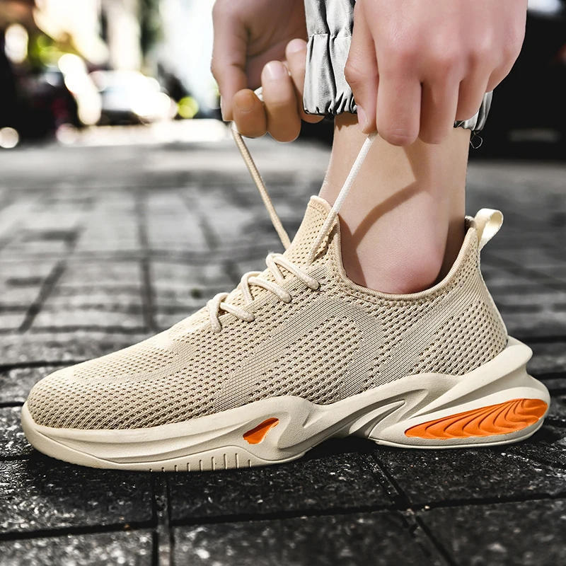 

Hot Sale Men Casual Shoes Krasovki Mesh Breathable Male Trainers Tenis Sneakers Shoes for Men Light Zapatillas Hombre Deportiva