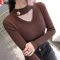women 2022 sexy sweatershirt v neck chic tight elastic t shirt slim and slim with sweater underneath