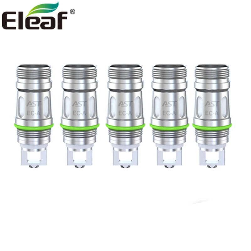 5 шт./лот оригинальная Eleaf EC-A Coil AST-Steel core 0.15ohm 0.3ohm 0.5ohm AST Mesh для Melo 4S iStick Pico Plus Kit |