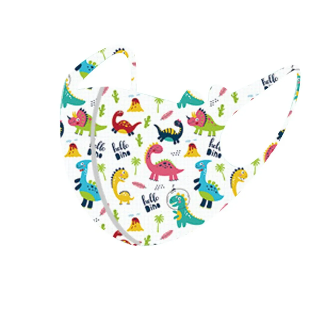 3 шт. детская маска для рта с динозавром | Безопасность и защита