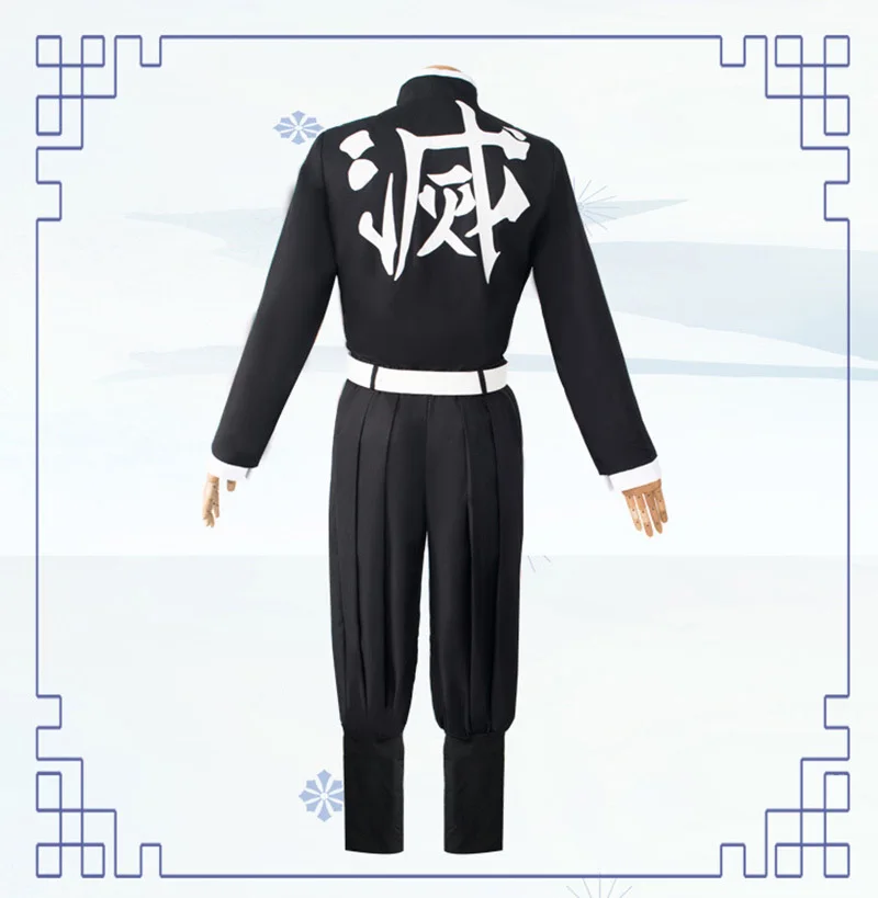 Аниме Demon Slayer Kyoujurou Rengoku Косплей Костюм боевой костюм кимоно Хэллоуин