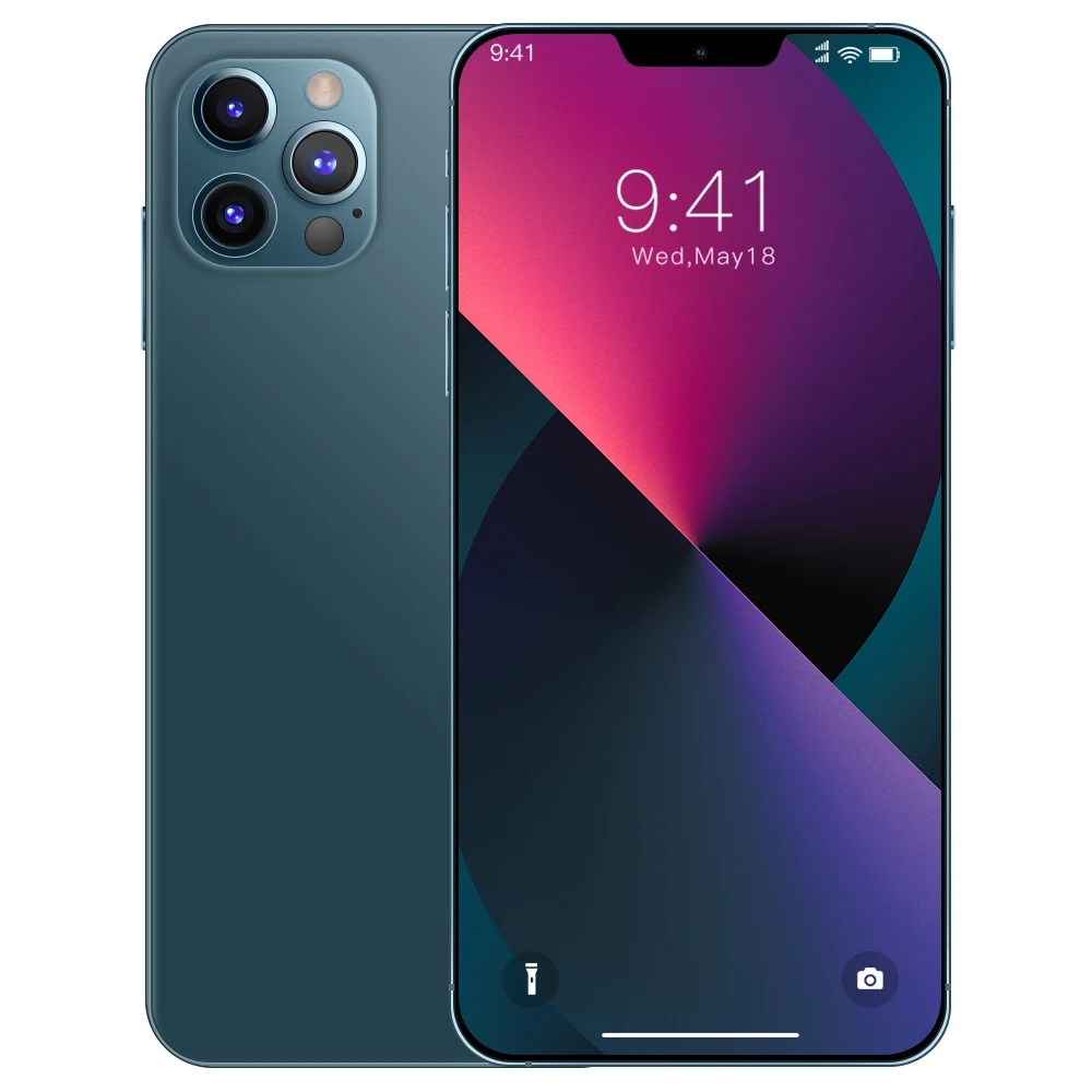 Tel&eacute;fono Inteligente Android Original desbloqueado, 6,7 pulgadas, c&aacute;mara Dual SIM, 4G, desbloqueo facial con huella dactilar-1