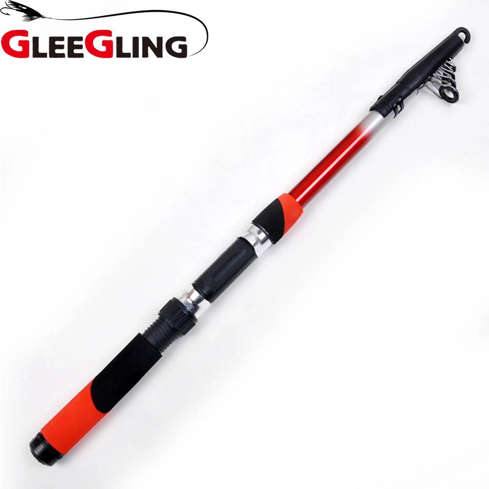 GLEEGLING портативная телескопическая морская Удочка 2 1 м 4 7 3 0 6 Canne A Peche Carbonne Sea Fishing