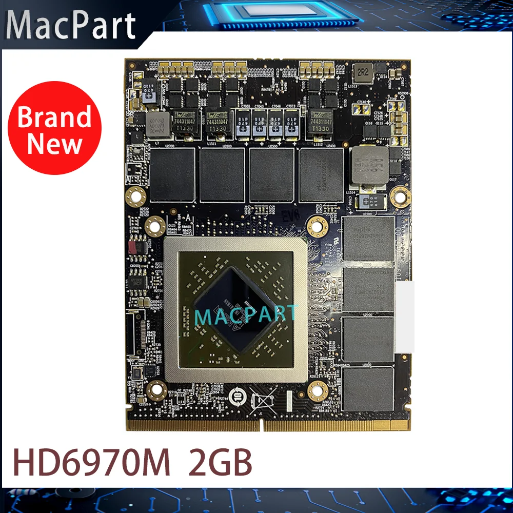 Совершенно новая видеокарта HD6970M HD6970 1 Гб 2 для Apple IMac 27 дюймов A1312 2011 2010 216 0811000 109