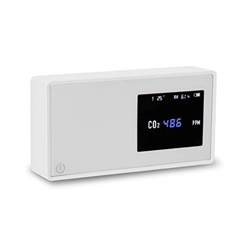 

Multifunctional Air Quality Detector Carbon Dioxide CO2 Gas Tester Temperature Humidity Detection Meter with LCD Display Screen