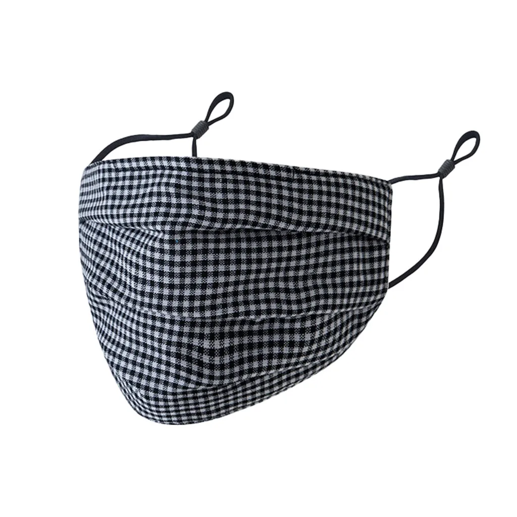 Регулируемая эластичная веревочная маска для лица взрослых женщин моющаяся