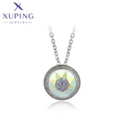Xuping ювелирные изделия Модные большие круглые кристаллы кулон ожерелье для свадебной вечеринки Подарки A00612485