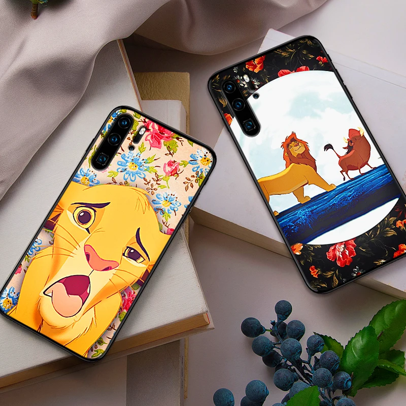 Мягкий силиконовый телефон чехол для huawei P10 P20 2019 P8 P9 Mini P30 LITE Король Лев P Smart Z 2018 Pro