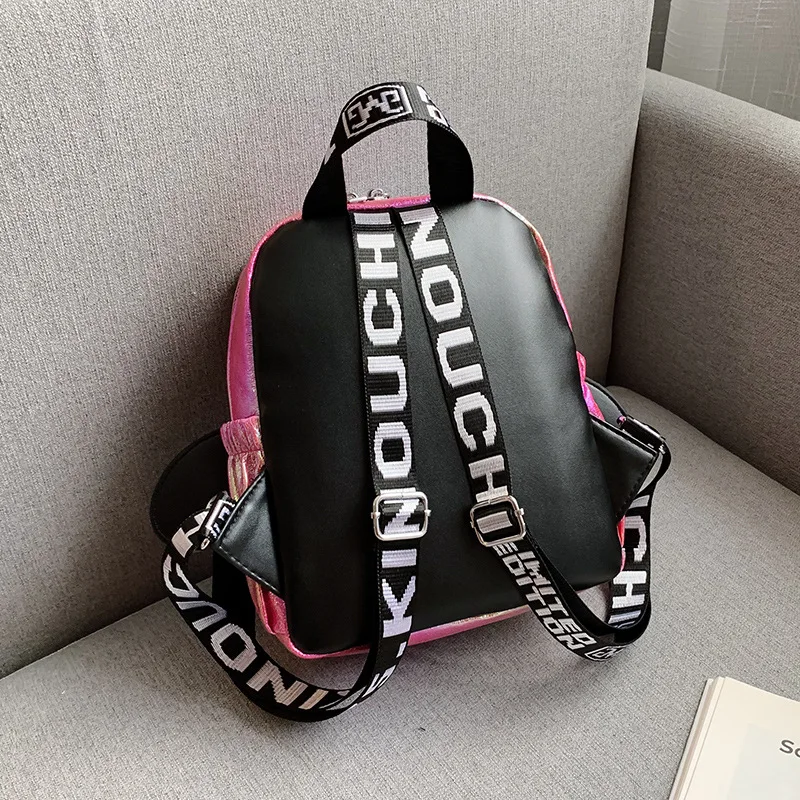 Fashion Leather Teddy Bear Printing Backpack Travel School Bag Bookbags Teenage Girl Cartoon Daypack Small Leisure | Багаж и сумки