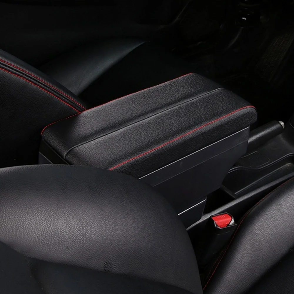 for hyundai i30 armrest box central content box interior armrests storage car styling accessories part with usb free global shipping