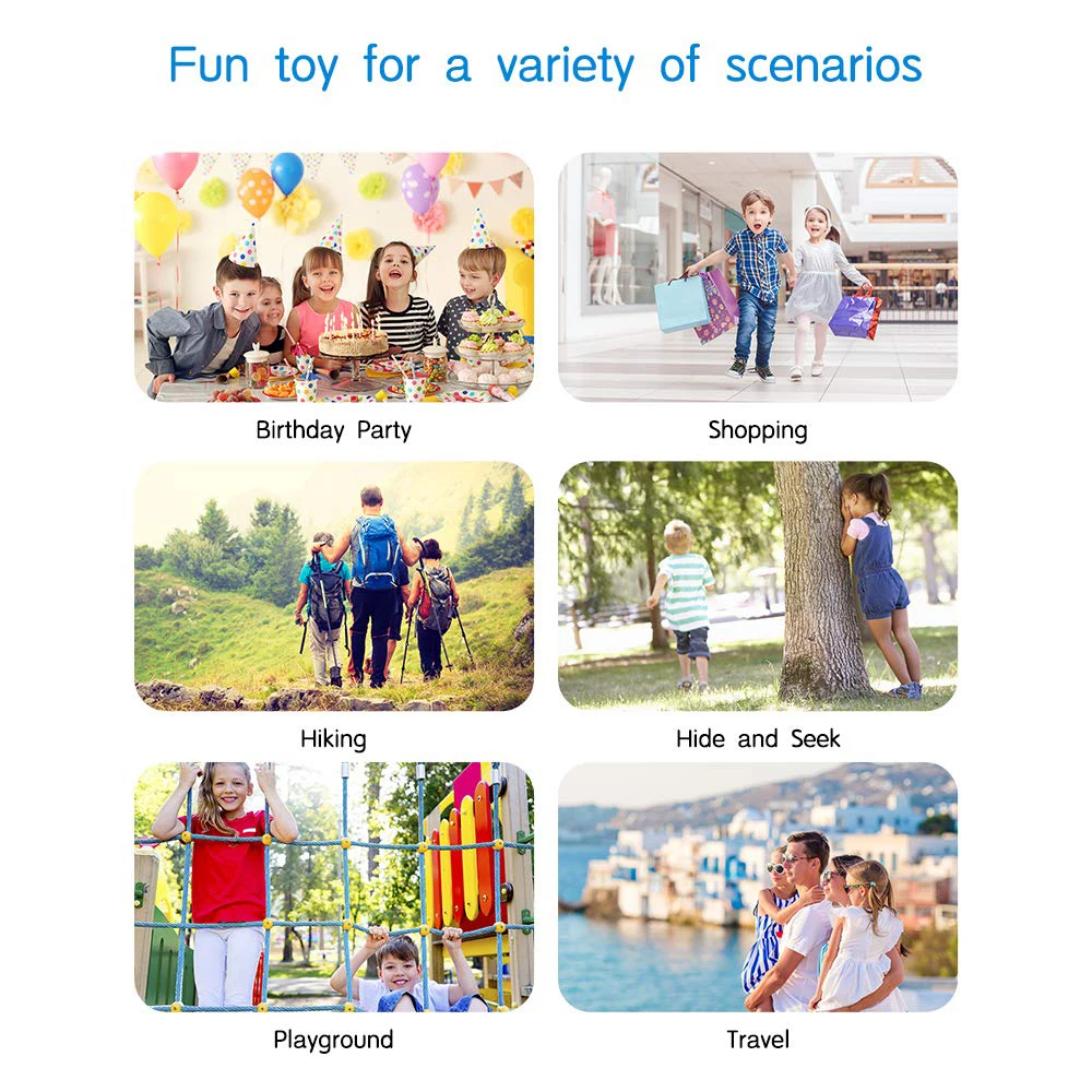 Kids Walkie Talkie 2PCS celular Handheld Transceiver Highlight Phone Radio Interphone 6KM Mini Toys Talkie Walkie Gifts Boy Girl