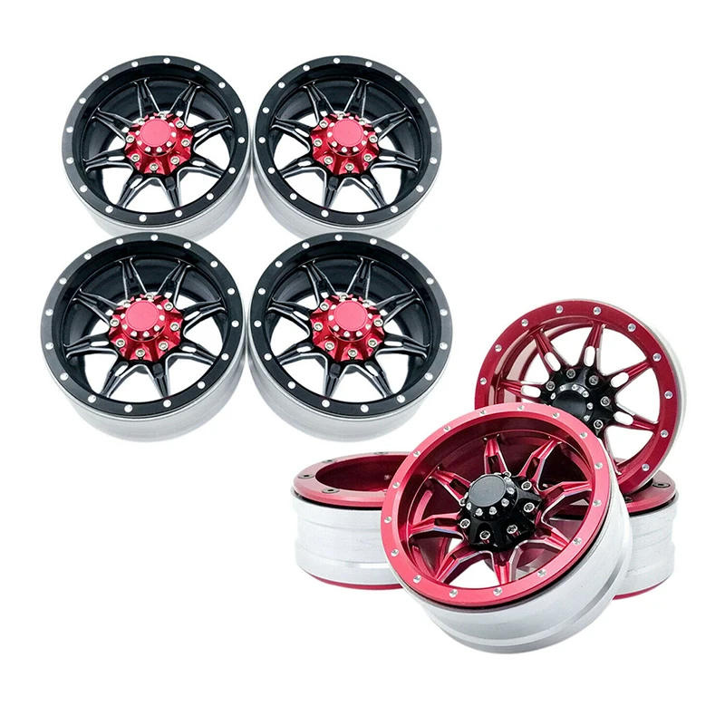 4 * колесные диски для HSP Redcat Tamiya 1/10 Axial SCX10 D90 Hpi RC 4WD автомобилей|Детали и аксессуары|