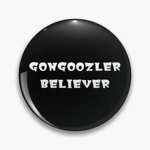 

GONGOOZLER BELIEVER WHITE Soft Enamel Pin Jewelry Fashion Clothes Lapel Pin Brooch Badge Gift Women Cute