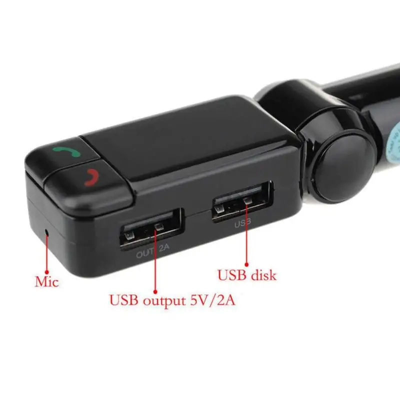 FM-Трансмиттеры для автомобиля Bluetooth FM-трансмиттер Aux mp3-плеер модулятор