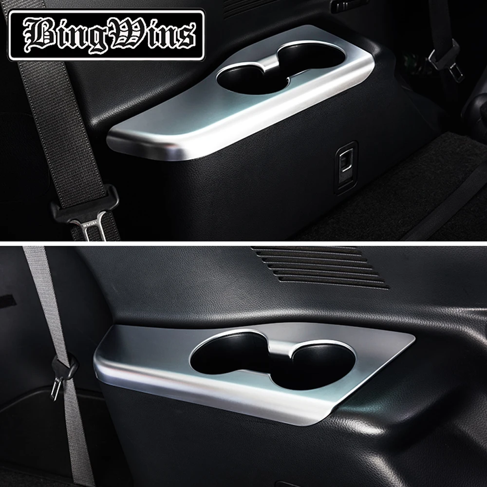 

Car styling For Toyota Highlander 15-19 car sticker body cover styling Rear Drainage Cup Frame trim