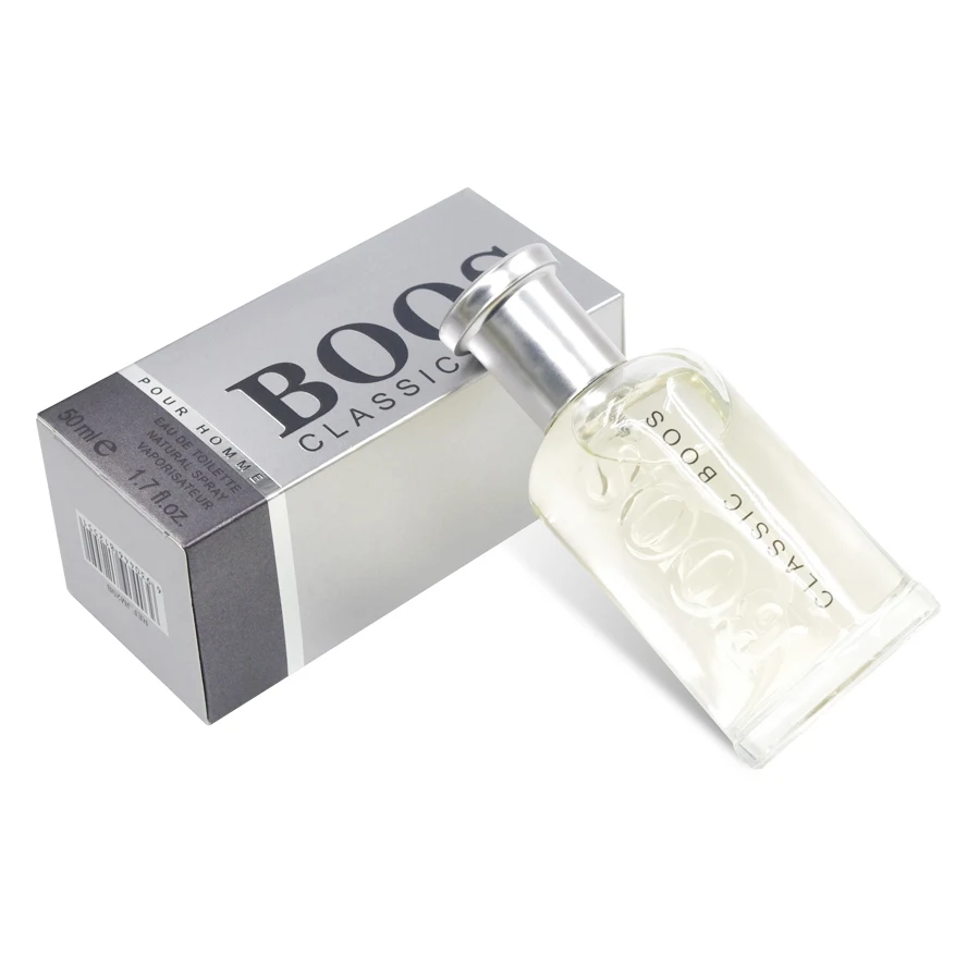 

50ml Perfume Portable For Men Classic Cologne Parfume Men Lasting Fragrance Spray Glass Blue Bottle Male Perfume