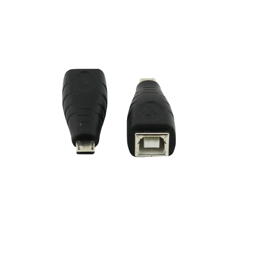 1x USB 2 0 Тип B гнездовой разъем для принтера на Micro 5 контактный штекер M/F адаптер