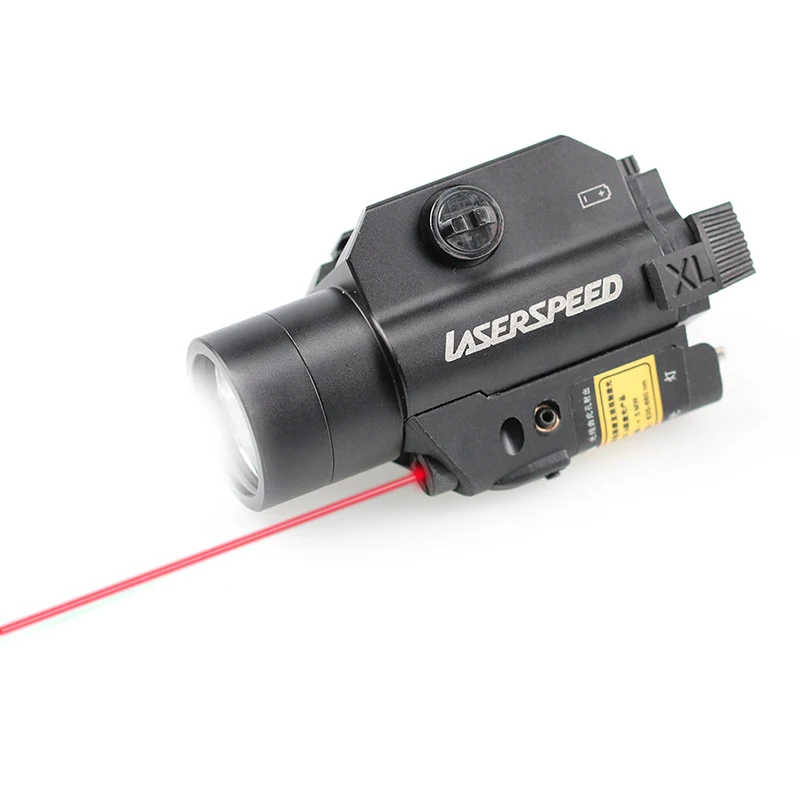 LASERSPEED красный/зеленый точечный прицел лазерный пистолет Глок для страйкбола лазерный охотничий лазер для пистолета Glock прицел пистолет лазерный светильник - Color: LS-CL2-R
