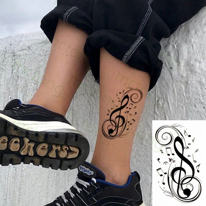 Водонепроницаемый Временные татуировки Стикеры s Индия рисунок солнце и луна